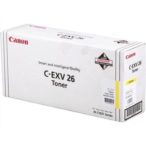 TÓNER CANON C-EXV26 GIALLO X IR C1021I IR C1028I IR C1028IF 6.000 PÁGINAS 1657B006BA
