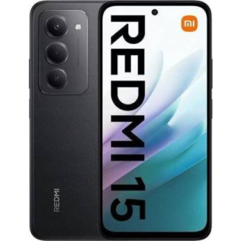 XIAOMI REDMI 15 8+256GB 6.9" MIDNIGHT BLACK DS EU