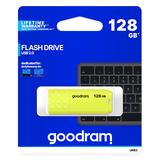 GOODRAM PENDRIVE 128GB UME2 YELLOW USB 2.0 - RETAIL BLISTER - UME2-1280Y0R11