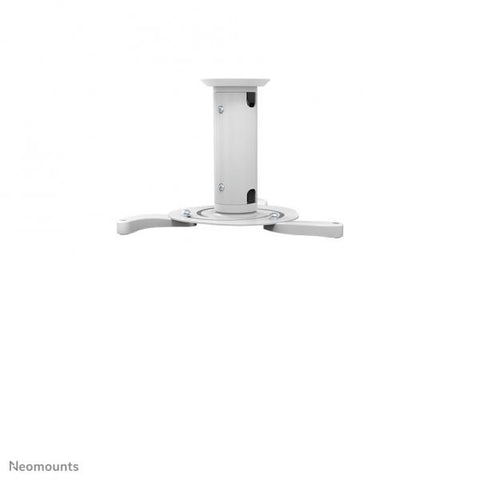 NEWSTAR C80 SUPPORTO DA SOFFITTO UNIVERSALE PER VIDEOPROIETTORE PESO MAX 15KG SISTEMA SGANCIO RAPIDO BIANCO GARANZIA ITALIA (BEAMER-C80WHITE)