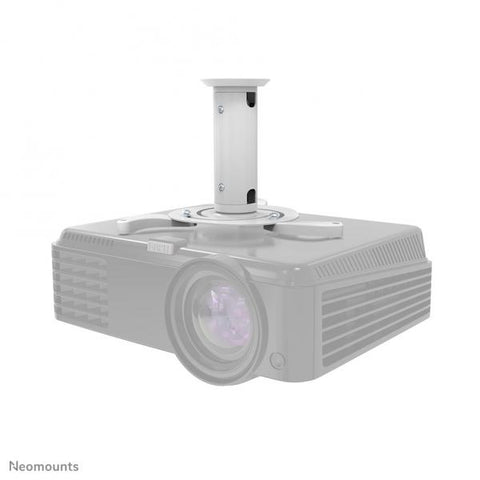 NEWSTAR C80 SUPPORTO DA SOFFITTO UNIVERSALE PER VIDEOPROIETTORE PESO MAX 15KG SISTEMA SGANCIO RAPIDO BIANCO GARANZIA ITALIA (BEAMER-C80WHITE)