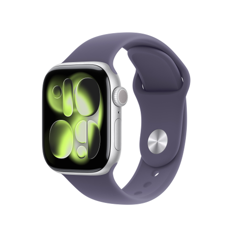 APPLE WATCH 11 42MM GPS ALLUMIN.SILVER-VI VIOLA NEBBIA SPORT BANND M/L 2025