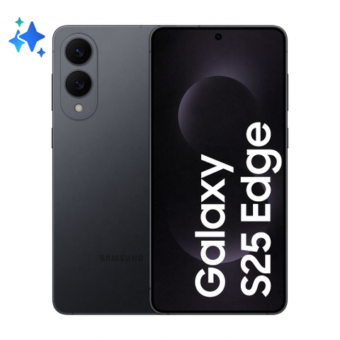 SAMSUNG S937 GALAXY S25 EDGE 5G 12+256GB TITANIUM JET BLACK EUROPA