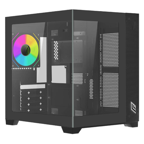 CASE MID-TOWER NOPSU VISION MINI BK MICRO ATX VISION ZK100