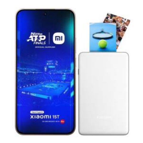 XIAOMI 15T 12+256GB 6.83" 5G ROSE GOLD DS + PHOTO PRINTER ITA