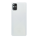 SAMSUNG GALAXY A71 RETRO COPERCHIO CRUSH WHITE SERVICE PACK