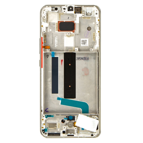 DISPLAY LCD ORIGINALE XIAOMI MI 10 LITE 5G 56000500J900 WHIT