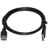 CAVO USB 3.0 A-A 1MT M/F BK PROLUNGA IN RAME