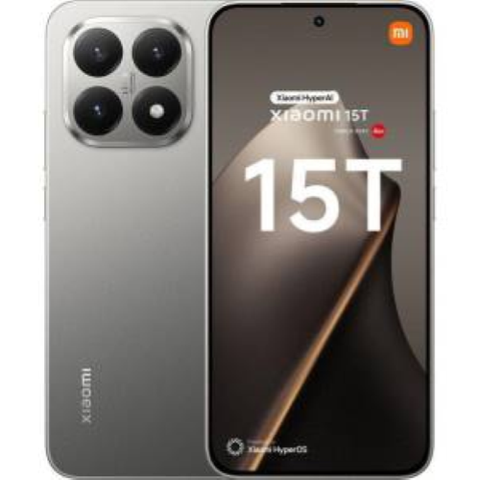 XIAOMI 15T 12+512GB 6.83" 5G GRIS DS ITA