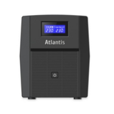 UPS ATLANTIS A03-HP2003 1500VA (900W) SINEWAVE LINE INTERACTIVE 2X12V-9AH DISPLAY LCD E LED STATO UPS USB-HID 3XIEC 2XSCHUKO