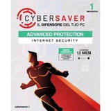 CYBERSAVER ADVANCED PROTECTION - INTERNET SECURITY 1 DISPOSITIVO SEMPRE AGGIORNATO LICENZA 12 MESI BOX
