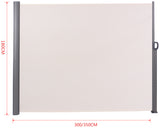 Sichtschutz Lovington 180x350 cm