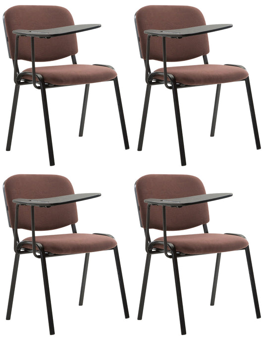 4er Set Sthle Ken mit Klapptisch Stoff