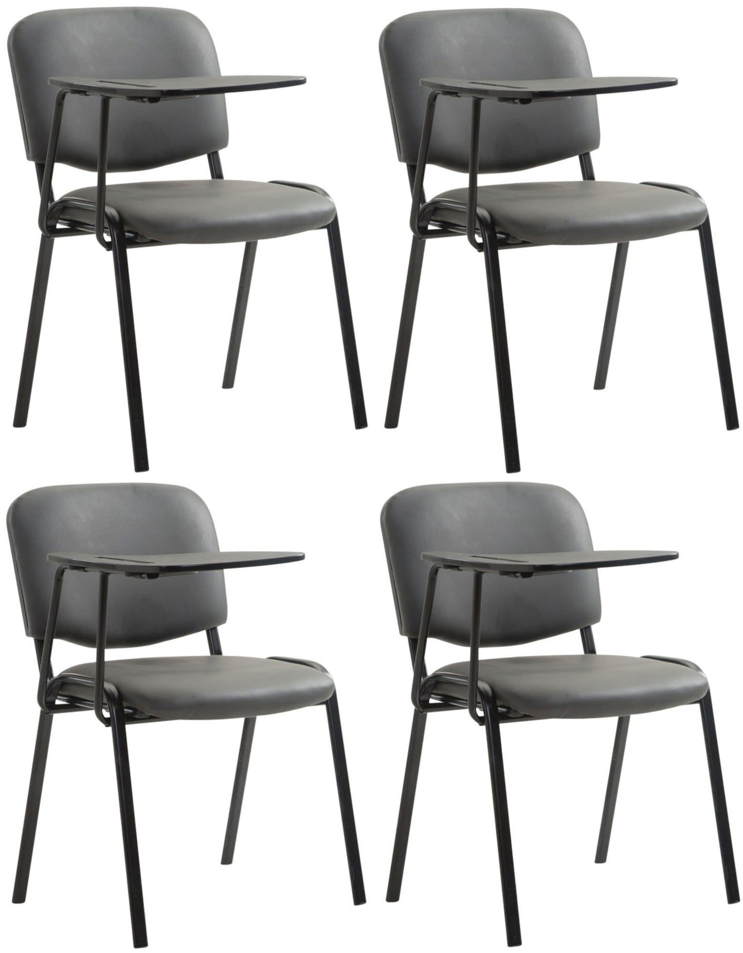 4er Set Sthle Ken mit Klapptisch Kunstleder
