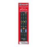 BRAVO BRAND 1 TELECOMANDO COMPATIBILE PER TV SAMSUNG UNIVERSALE NON NECESSITA DI PROGRAMMAZIONE NERO