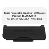 TONER PANTUM TL-A5220HX BK 15000PG PER SERIE BP/BM52XX WHITE BOX