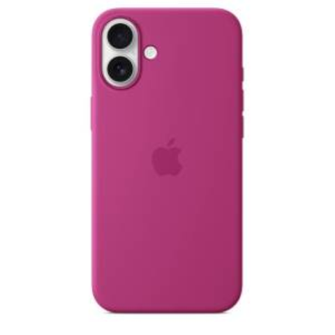 APPLE IPHONE 16 PLUS SILICONE CASE MAGSAFE FUCSIA MYYE3ZM/A
