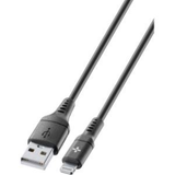 CELLULARLINE PLOOS CAVO USB-A A LIGHTNING 1M NERO