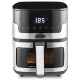 ZEPHIR FRIGGITRICE AD ARIA 5,5LT 1400W DISPLAY LED TOUCH OBLO' ZHC55S