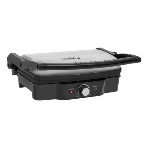 INNOLIVING BISTECCHIERA ELETTRICA CONTACT GRILL 28X17CM 1600W INN-719