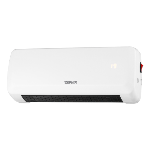 ZEPHIR TERMOVENTILATORE CERAMICO PARETE 2000W TELECOM.BIANCO ZMW3019B