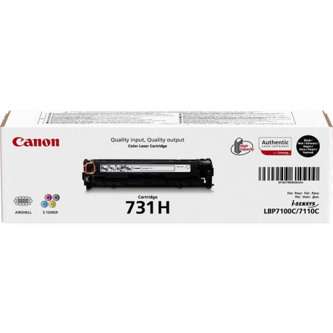 CANON 731H TONER NERO PER LBP7100Cn-LBP7100Cw GARANZIA ITALIA (6273B002)
