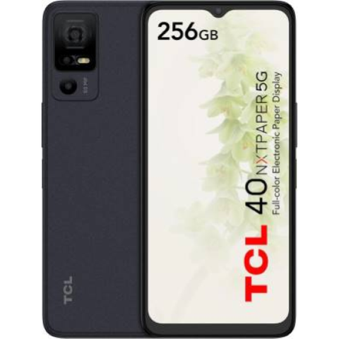 TCL 40 NXTPAPER 5G 6+256GB 6.6" STARLIGHT BLACK TIM