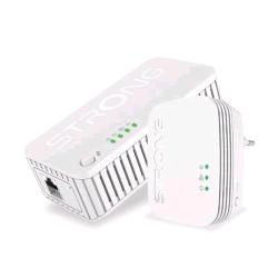 STRONG POWERLINE MINI WIFI 1000 DUO KIT DI 1 ADATTATORE POWERLINE 1000 MINI + 1 ADATTATORE POWERLINE WI-FI 1000 MINI