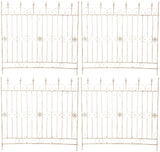 4er Set Gartenzune Mangold