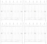 4er Set Gartenzune Mangold