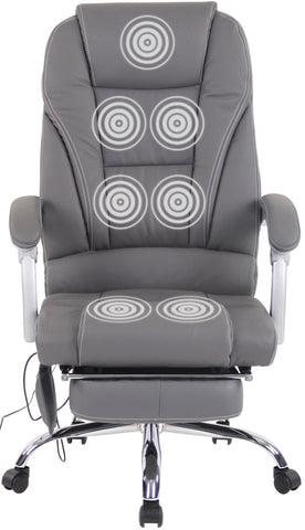 Brostuhl Pacific Echtleder mit Massagefunktion