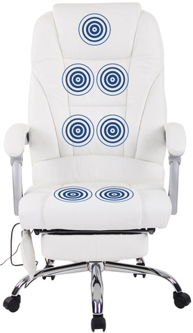 Brostuhl Pacific Echtleder mit Massagefunktion