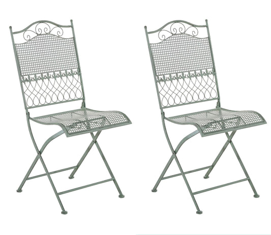 2er Set Gartensthle Kiran