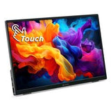 ATLANTIS A05-P156AT1 15.6" LED IPS MONITOR PORTATILE TOUCH SCREEN ULTRA SLIM 1920 x 1080 16ms 300 CD/mq 1000:1 1 x HDMI 2 x USB-C
