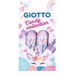 GIOTTO CANDY COLLA STICK DA 20 GR BIANCO CONF 2 Pz.