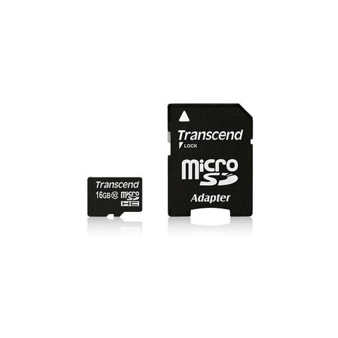 Transcend 16GB microSDHC Class 10 UHS-I memoria flash Classe 10 MLC