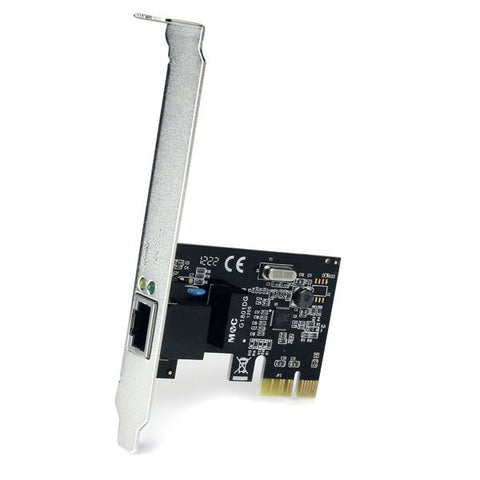 STARTECH SCHEDA ADATTATORE DI RETE NIC PCIe 1 PORTA GIGABIT ETHERNET LOW PROFILE