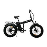 ITALIA POWER FORCE BICICLETTA ELETTRICA PIEGHEVOLE A PEDALATA ASSISTITA 250W RUOTE DA 20" X 4" DISPLAY LCD AUTONOMIA 40 KM NERO