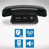 ALCATEL EPURE 3 PREMIUM TELEFONO CORDLESS DECT GAP DAL DESIGN ICONICO CON SEGRETERIA TELEFONICA NERO