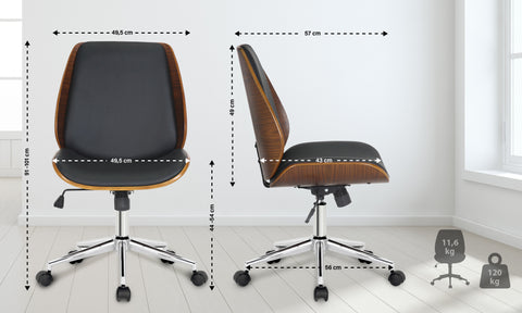 Brostuhl Mitch chrom