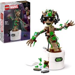 LEGO MARVEL GROOT BALLERINO DA COSTRUIRE CON FUNZIONE DANZANTE