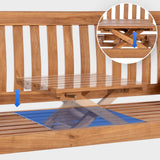 Teakbank Orlando 150 cm