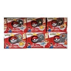 REI TOYS POKEMON TROTTOLA PERSONAGGIO E POKE BALL LANCIATORE