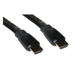 LINK LKCHDMIF CAVO PIATTO HDMI 4K CONTATTI DORATI MASCHIO-MASCHIO 2 MT NERO