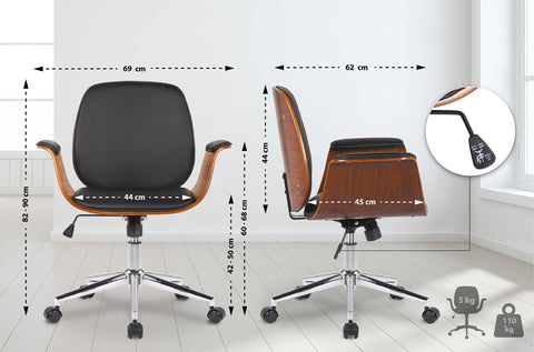 Brostuhl Kemberg Kunstleder