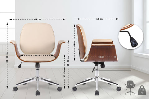 Brostuhl Kemberg Kunstleder