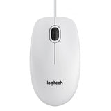 LOGITECH B100 MOUSE OTTICO STANDARD USB AMBIDESTRO 800 DPI COLORE BIANCO