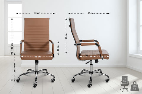 Brostuhl Amadora Kunstleder