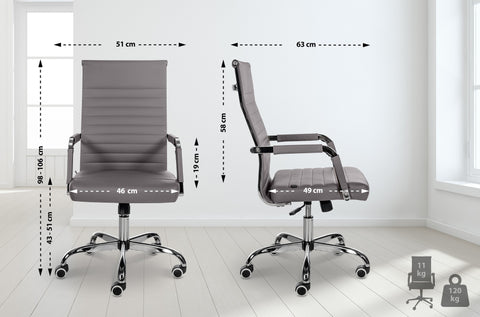 Brostuhl Amadora Kunstleder