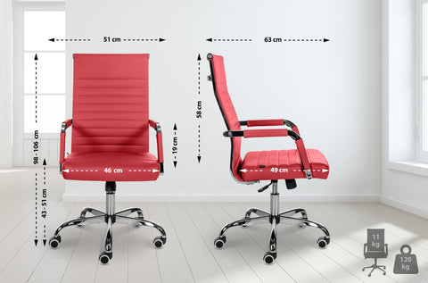 Brostuhl Amadora Kunstleder